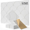 Acoustic Panels 12-Pack 12in x 12in - High Density Soundproof Tiles