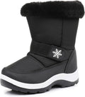 Blikcon Kids Snow Boots Water-resistant Winter Boots - Warm Faux Fur