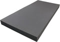 Foamma 2 in x 28 in x 72 in Charcoal Upholstery Foam Padding - Durable