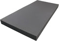Foamma 3in x 30in x 72in Charcoal Upholstery Foam Padding - Durable