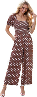 Love Welove Fashion Summer Jumpsuit - Flowy Floral Romper