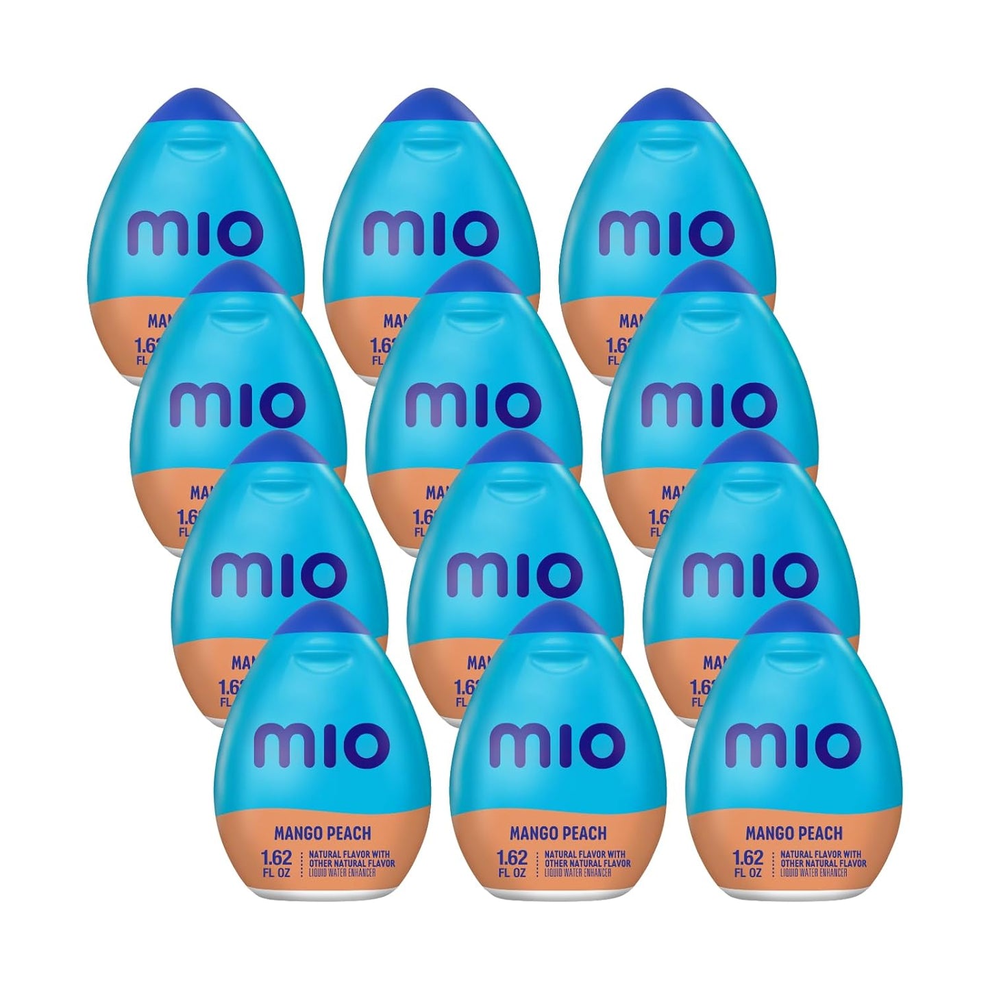 Mio Liquid Water Enhancer Mango Peach 12-Pack for Flavor Boost