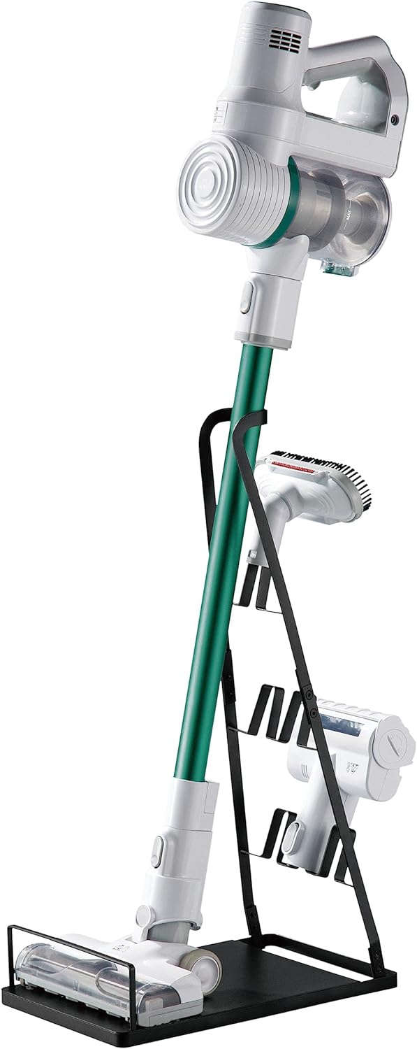 Universal Stick Vacuum Stand | Organize Multiple Brands | 6 Stable Hooks