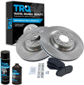 TRQ Front Brake Pad & Rotor Kit Compatible with 2007-2015 Mazda CX-9