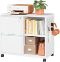 Metal File Cabinet Lockable Lateral Filing Cabinet for Letter/A4 Files