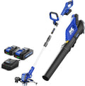 WILD BADGER POWER 20V Weed Wacker, Blower & Edger Kit - Lightweight