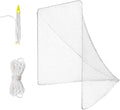 4mm 6x6x7 Heavy Duty Lacrosse Goal Net - Easy Install Practice Net