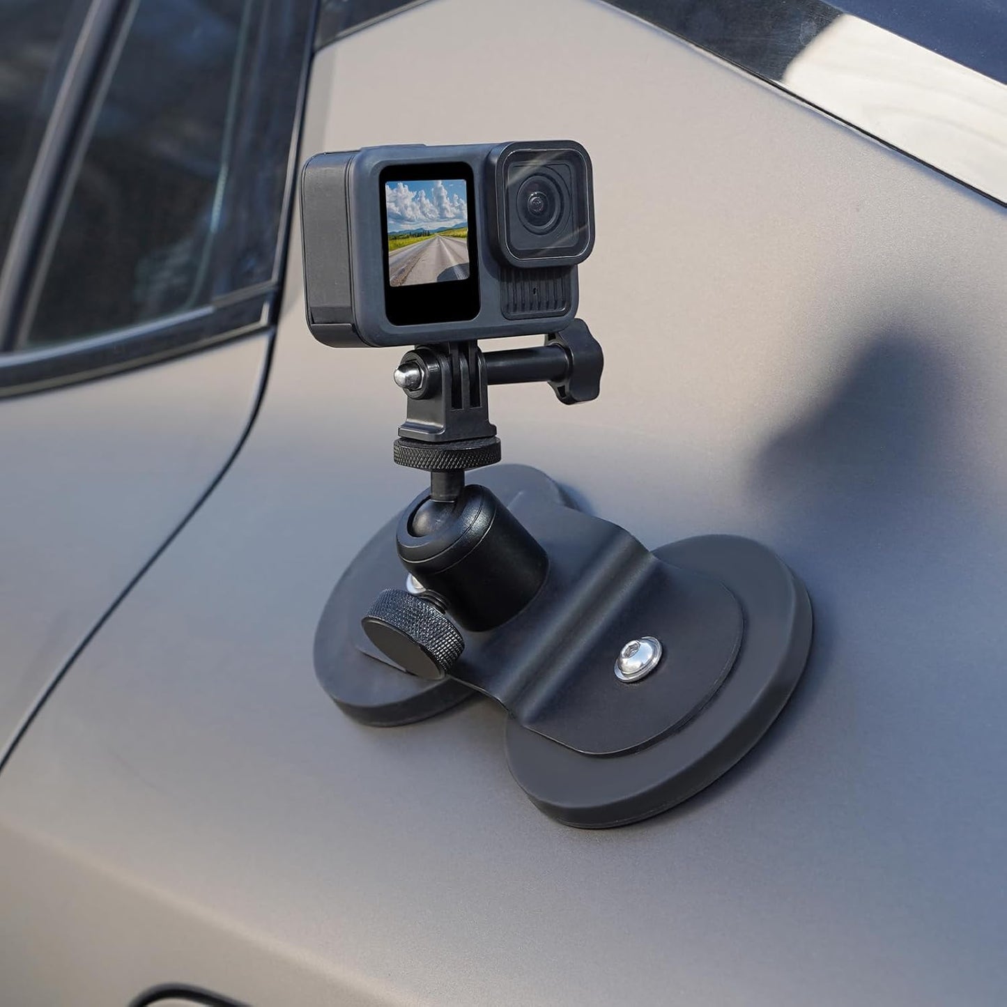 BRDRC Magnetic Car Mount for GoPro and Phone Accessories