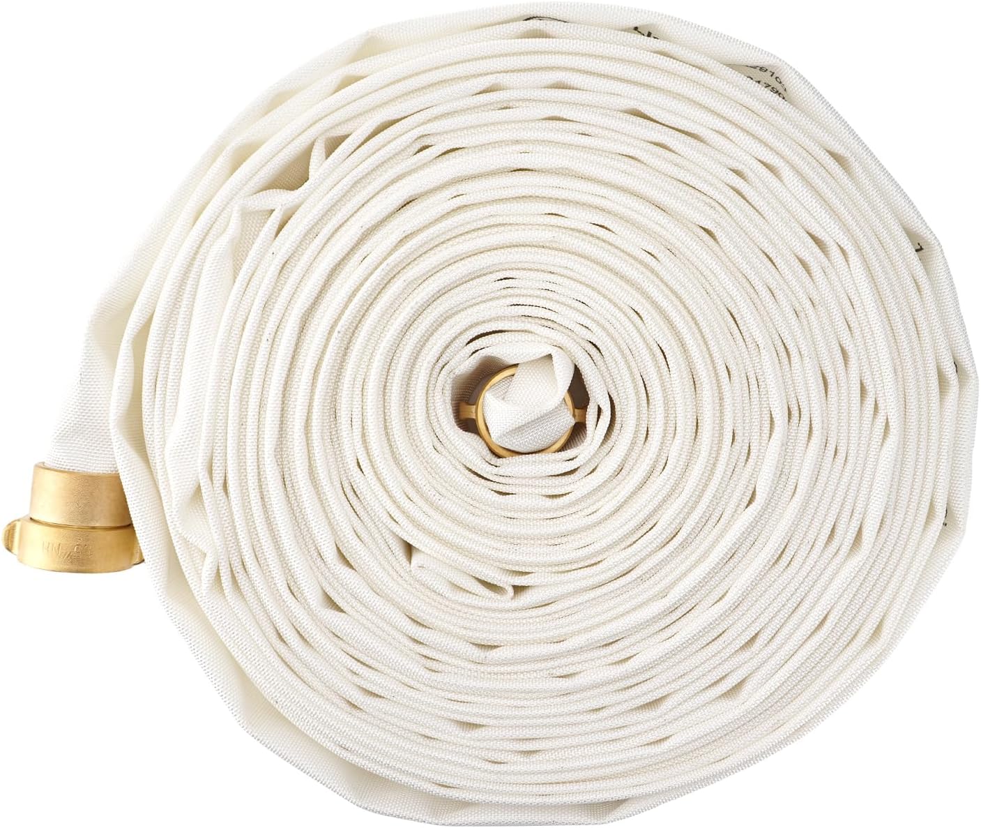 Fire Hose 1-1/2 ID X 100 FT Lightweight TPU for Indoor Use