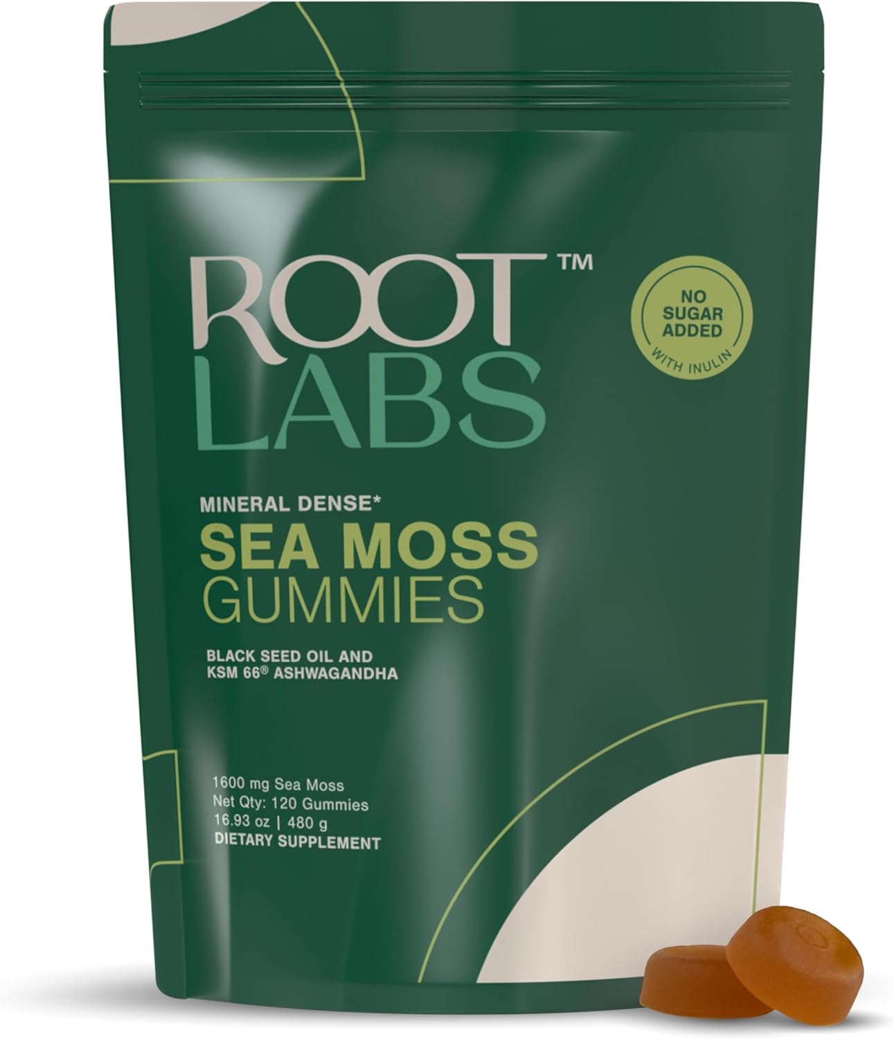 Sea Moss Gummies with Black Seed Oil and Ashwagandha for Wellness