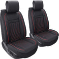 Car Seat Covers Front Set with Waterproof Leather - Universal Fit