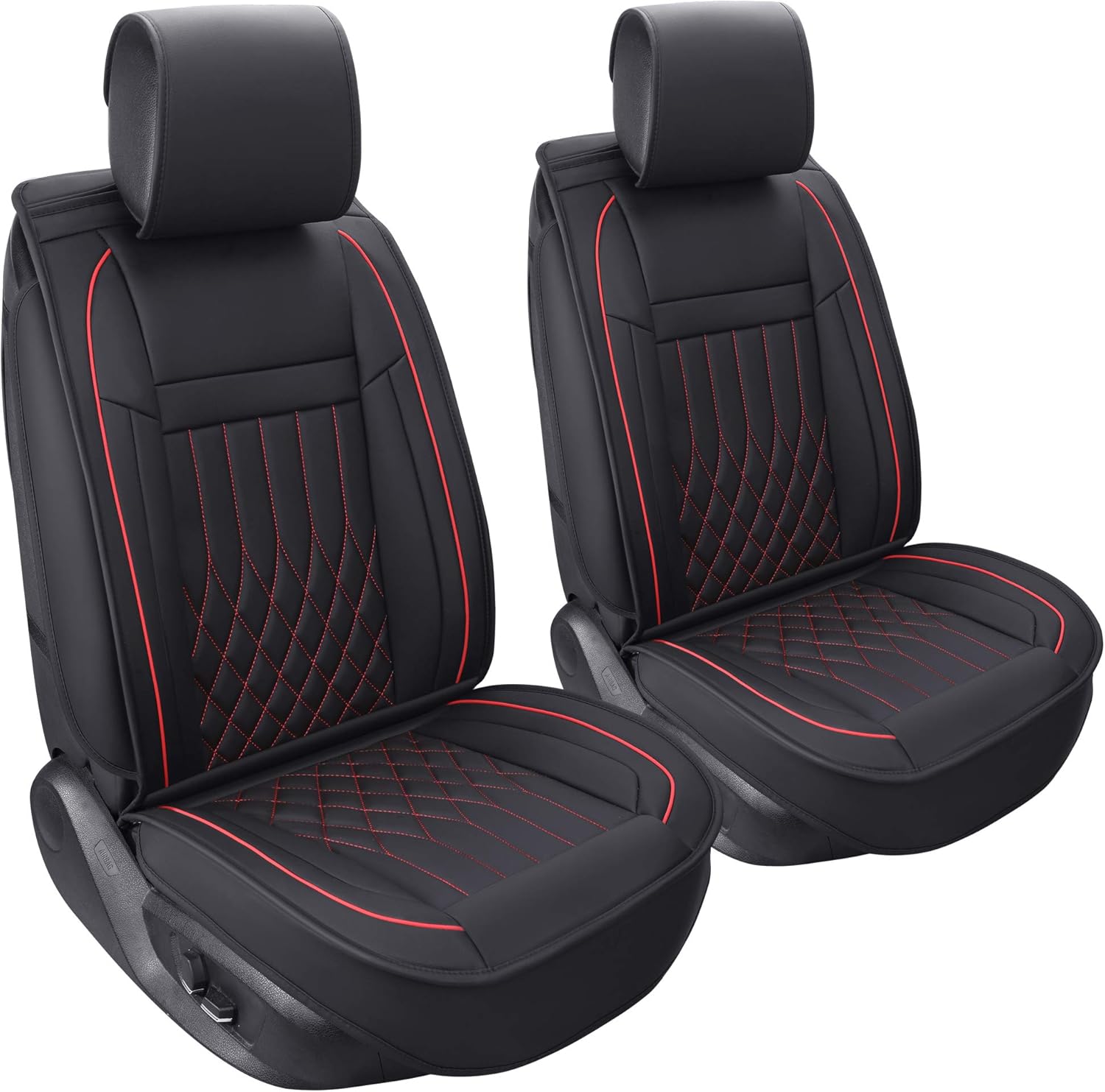 Aierxuan Car Seat Covers Front Set with Waterproof Leather