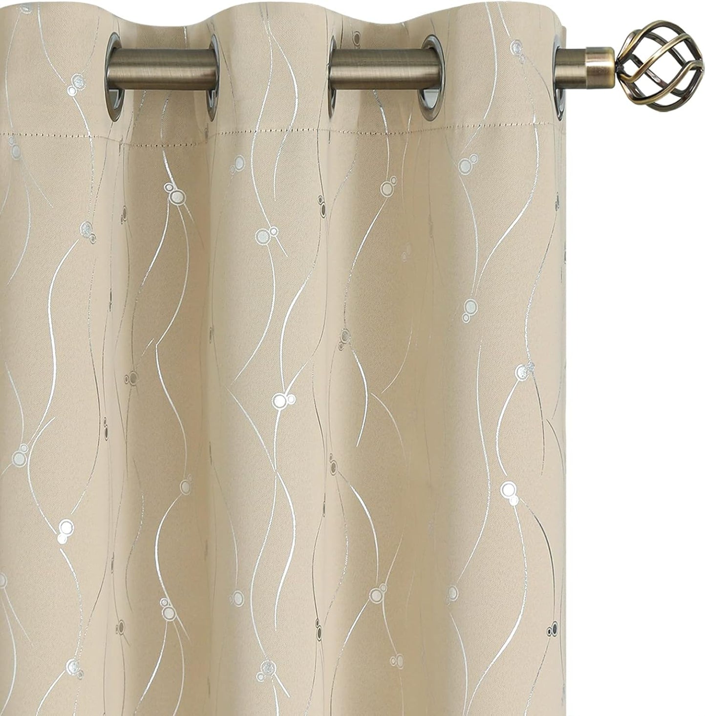 BGment Short Room Darkening Curtains for Small Windows 45 in