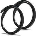 Pair Roof Molding Drip Weatherstrip for Toyota Tundra Crew Cab