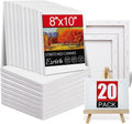 20 Pack 8x10 Canvases for Painting - Perfect for All Artists