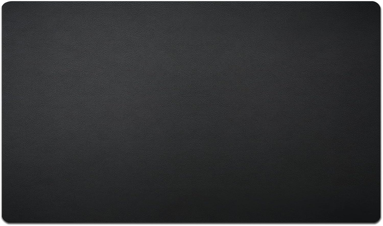 Nekmit Leather Desk Blotter Pad - Non-Slip, Waterproof, Black