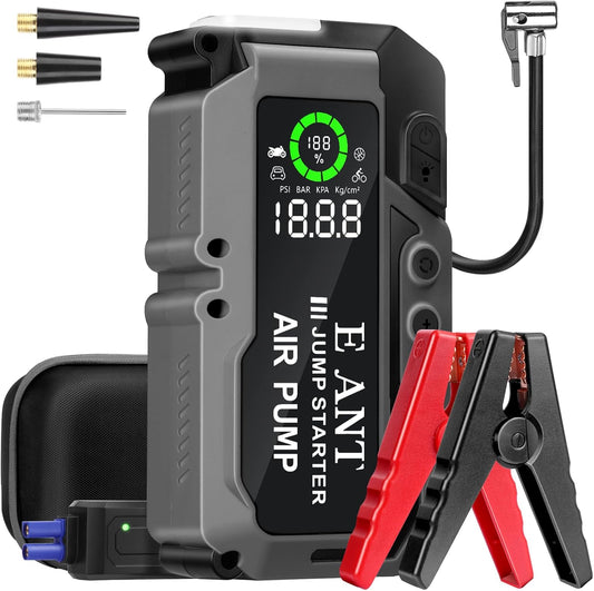 3000A E-Ant Jump Starter: Portable Powerhouse