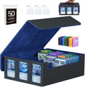 3-Row Trading Card Storage Box for 2400+ Cards - Organized Transport