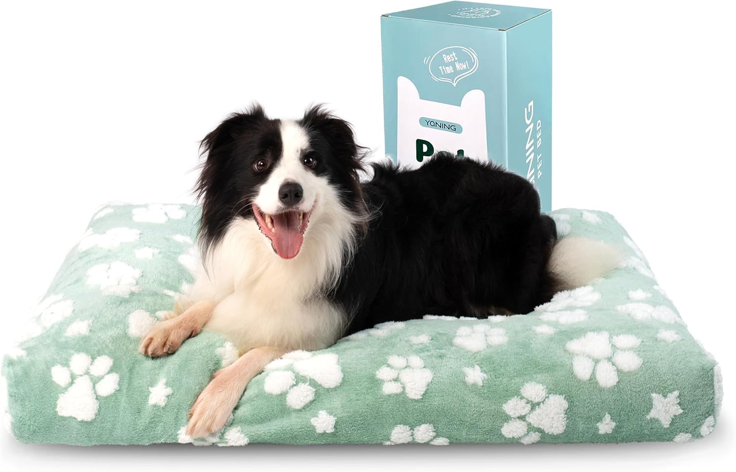 Dog Beds for Large Dogs - Fluffy Pet Bed with Washable Cover