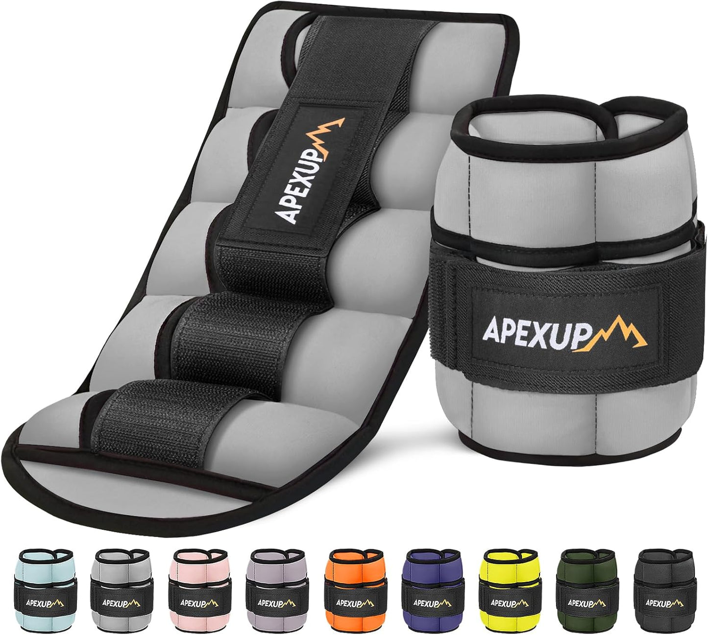 Adjustable Ankle Weights for Women and Men by APEXUP