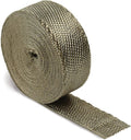 Titanium Exhaust Heat Wrap 2in x 50ft - High Temp Performance