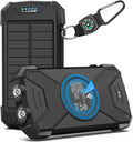 BLAVOR 10,000mAh Solar Power Bank: Fast Charging & Wireless