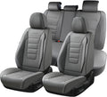 Coverado Seat Covers Full Set - Waterproof Nappa Car Seat Protector