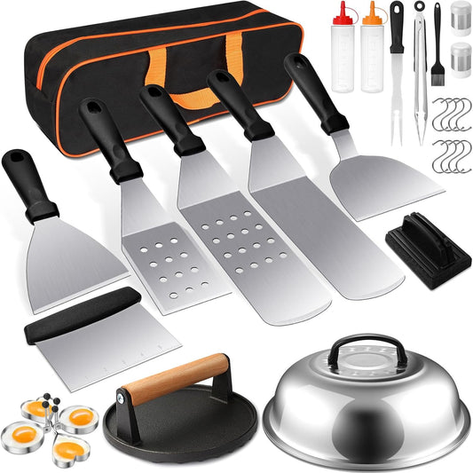 Terlulu 29 PCS Griddle Kit - Ultimate Outdoor Grilling