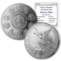 2024 5 oz Mexican Silver Libertad Coin Brilliant Uncirculated