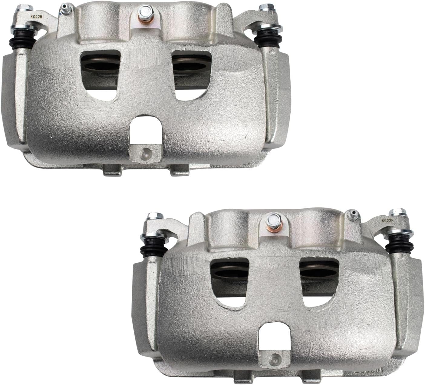 TRQ Front Brake Caliper Set for 2013-2019 Ford Super Duty