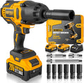 Alloyman 1/2 in Impact Wrench Cordless - 750 Nm High Torque