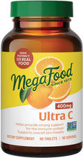 MegaFood Ultra C 400 mg Vegan Vitamin C - Immune Support