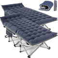 Slsy Folding Camping Cot for Adults with Pad - Portable Padded Camp