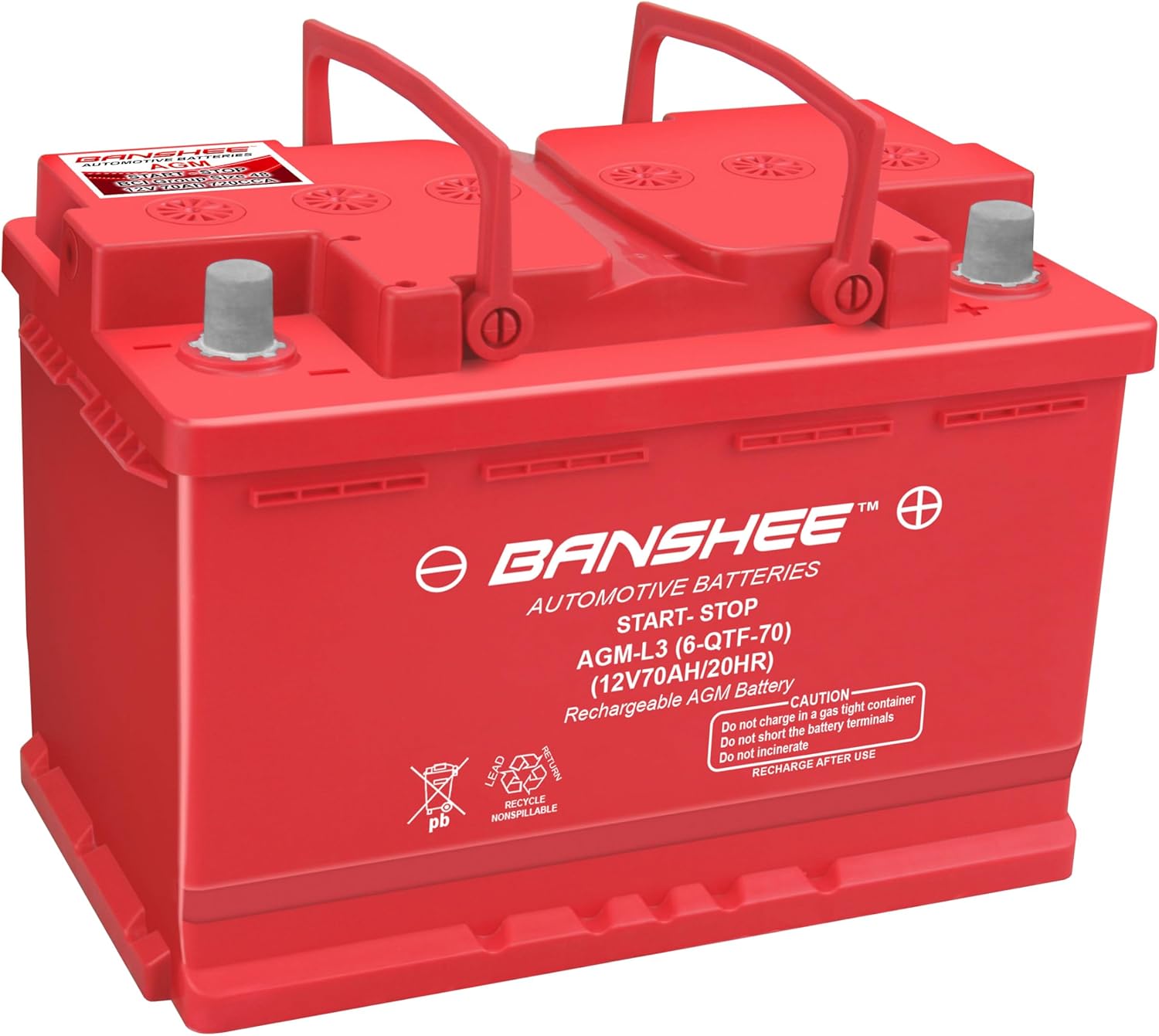 Banshee AGM 12V Battery: Reliable Automotive Starting Power