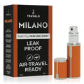 Travalo Milano Perfume Atomizer Orange - Leak-Proof Travel Spray