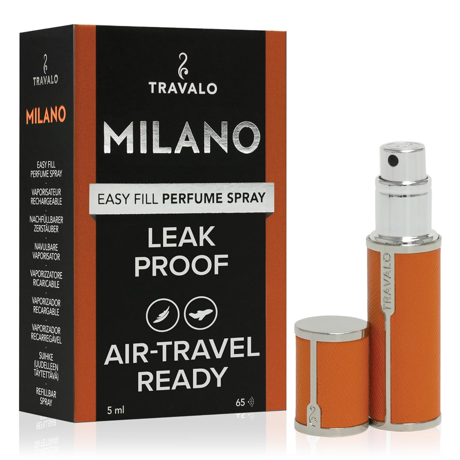 Travalo Milano Perfume Atomizer - Stylish and TSA Approved