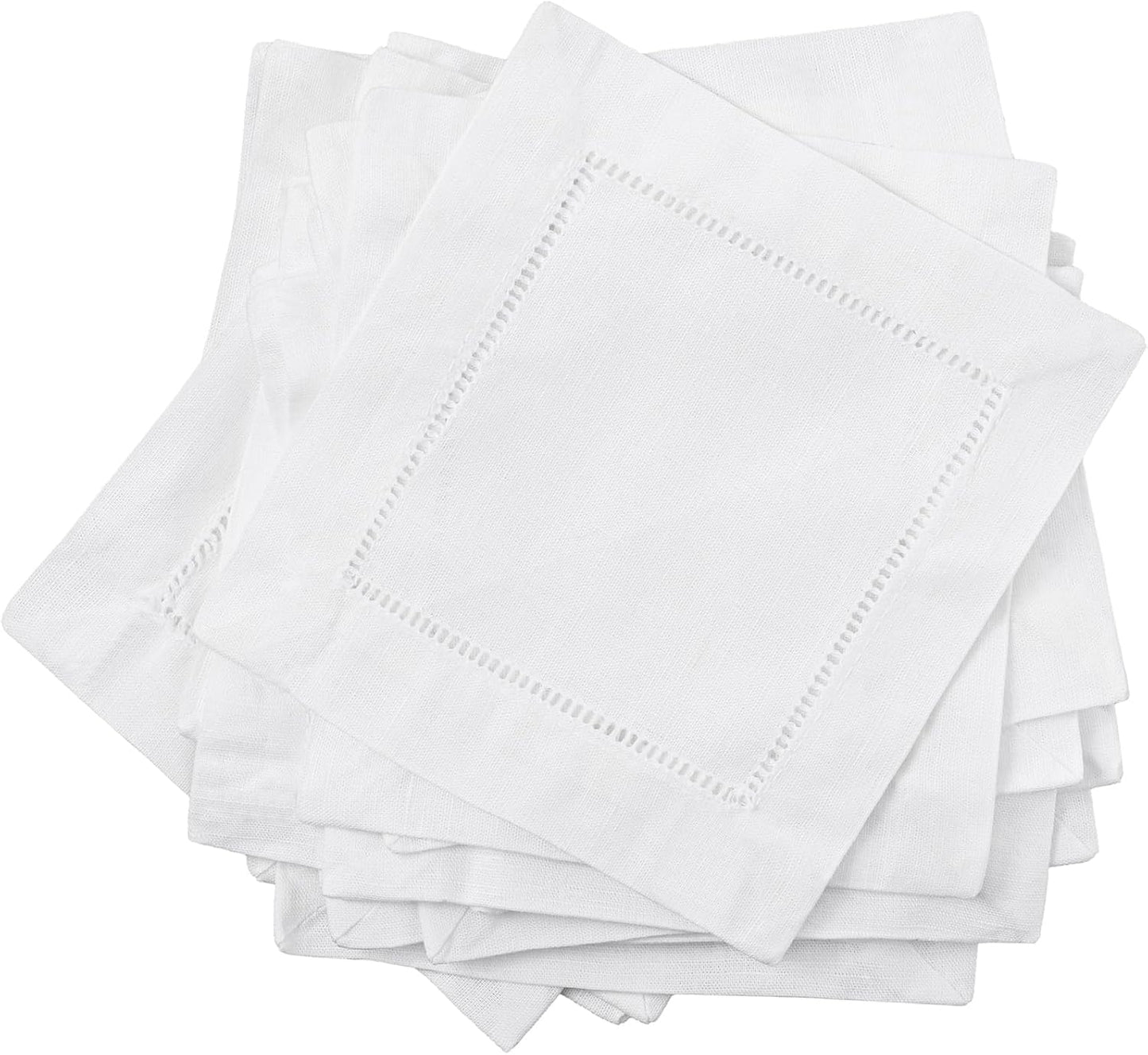 Moukeren Linen Cocktail Napkins for Elegant Party Settings