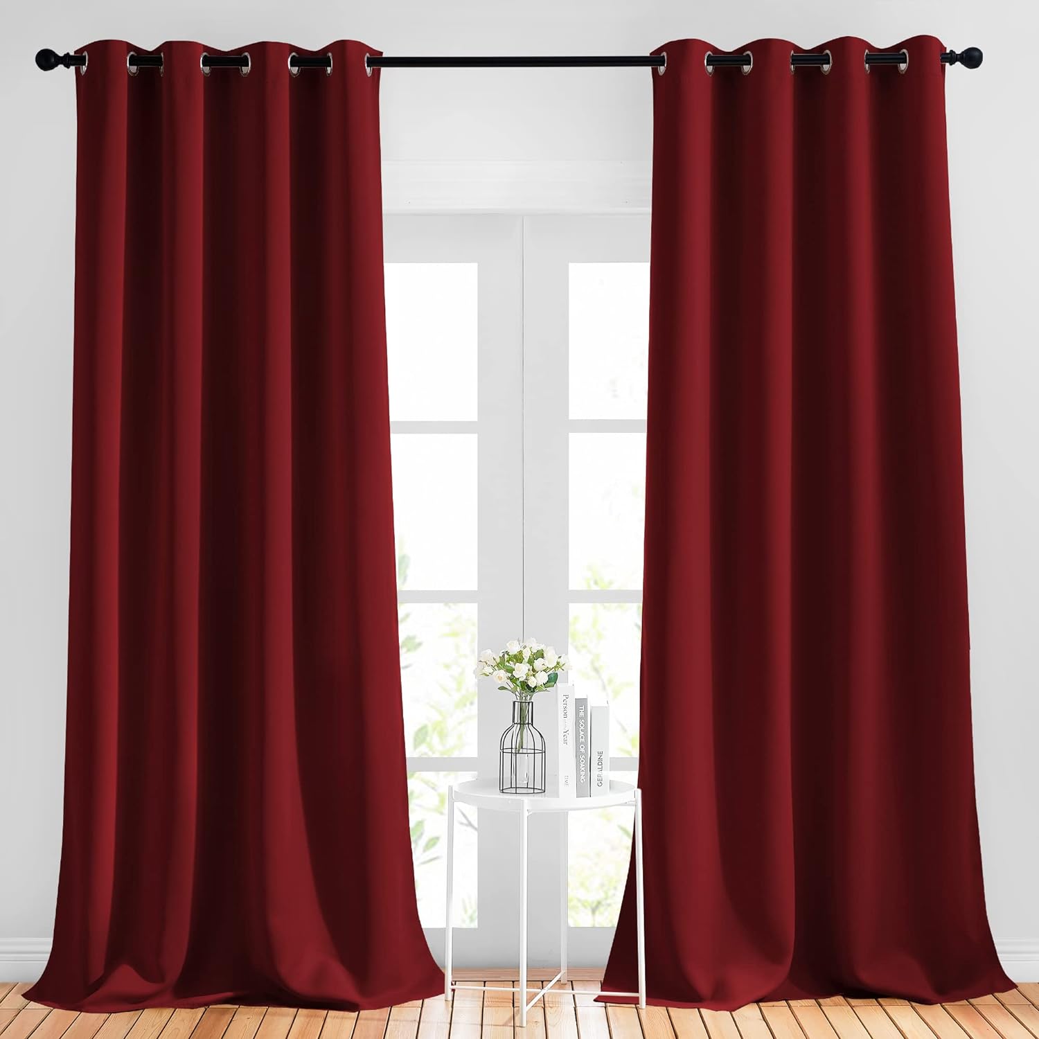 NICETOWN Extra Long Blackout Drapes for Elegant Home Decor