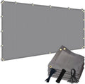 90% 8x25ft Sun Shade Cloth for Outdoor Deck Patio - Cooling UV Block