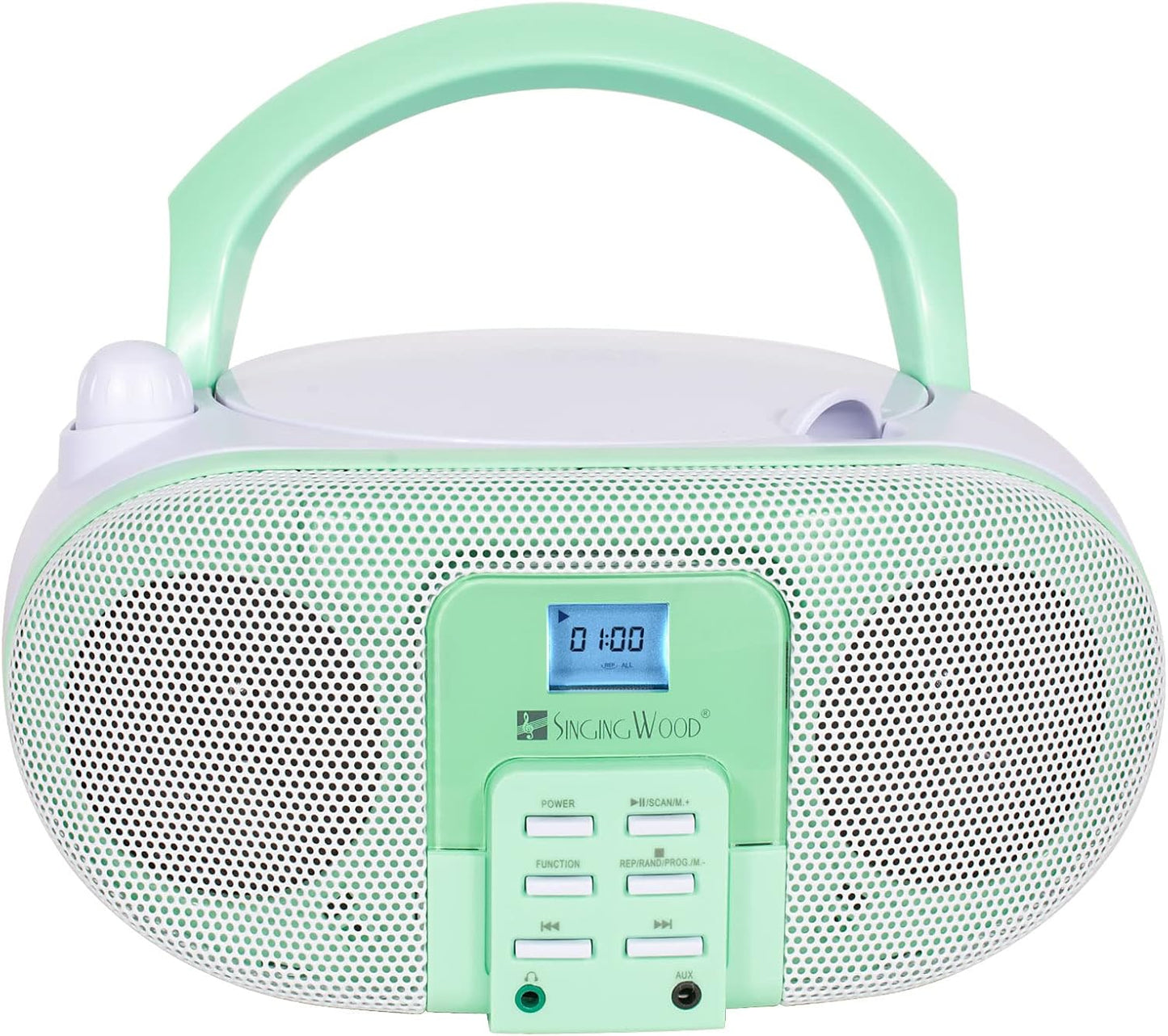 SingingWood GC01 Macarons Portable CD Player Boombox for Kids