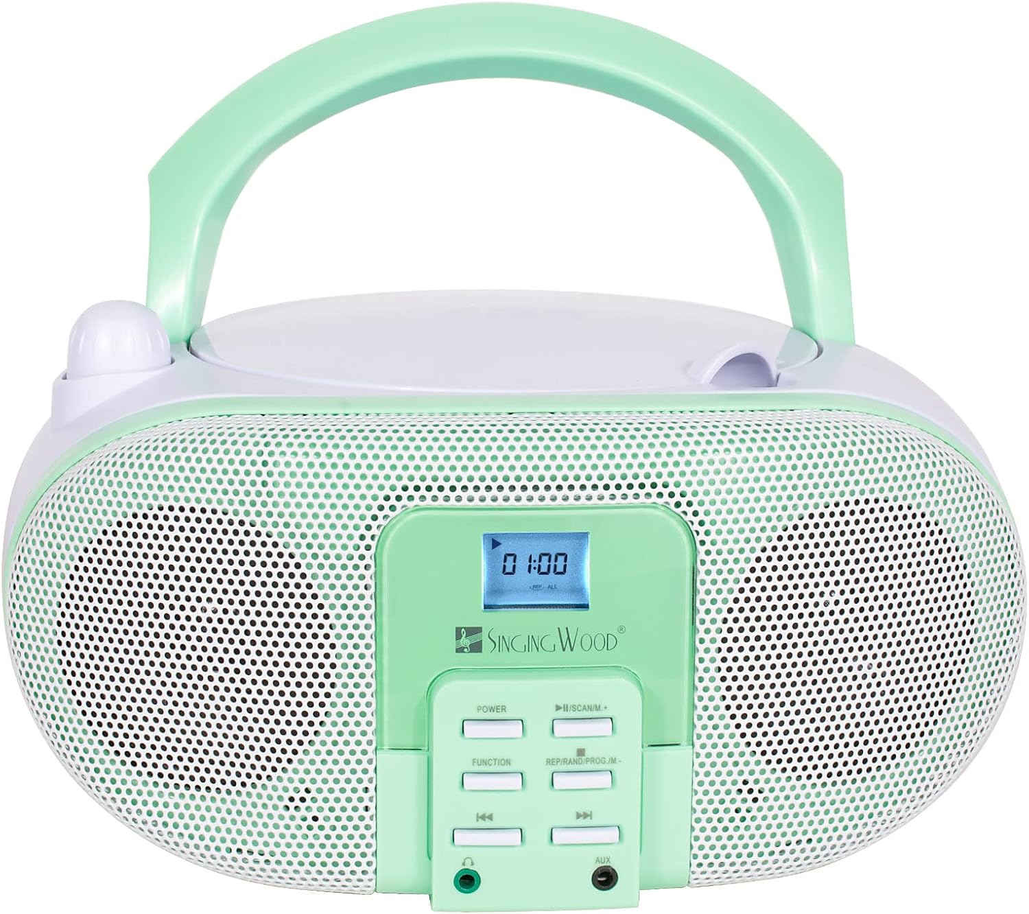 SingingWood GC01 Macarons Portable CD Player Boombox for Kids