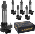 Set of 6 Ignition Coils for Buick Enclave GMC Acadia Terrain