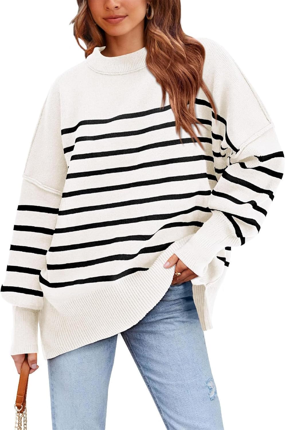 PRETTYGARDEN Women's Oversized Sweater for Cozy Fall Fashion
