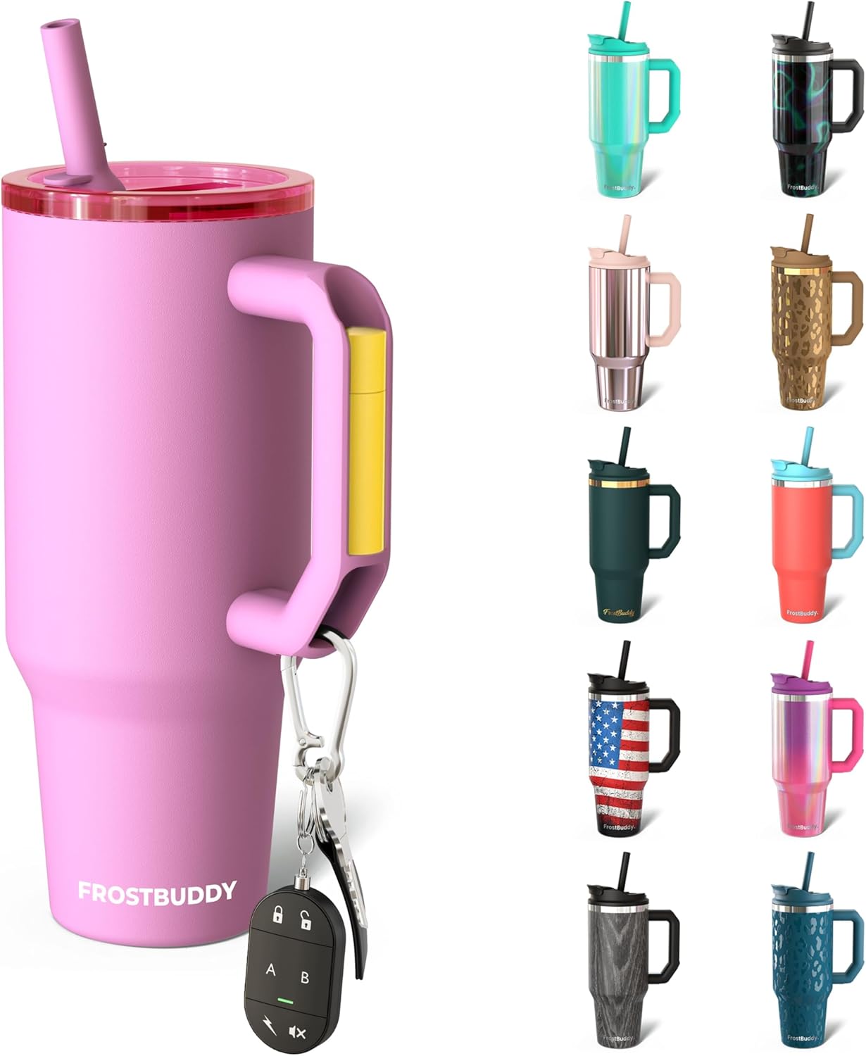 Thicc Buddy 40 oz Stainless Steel Tumbler by Frost Buddy