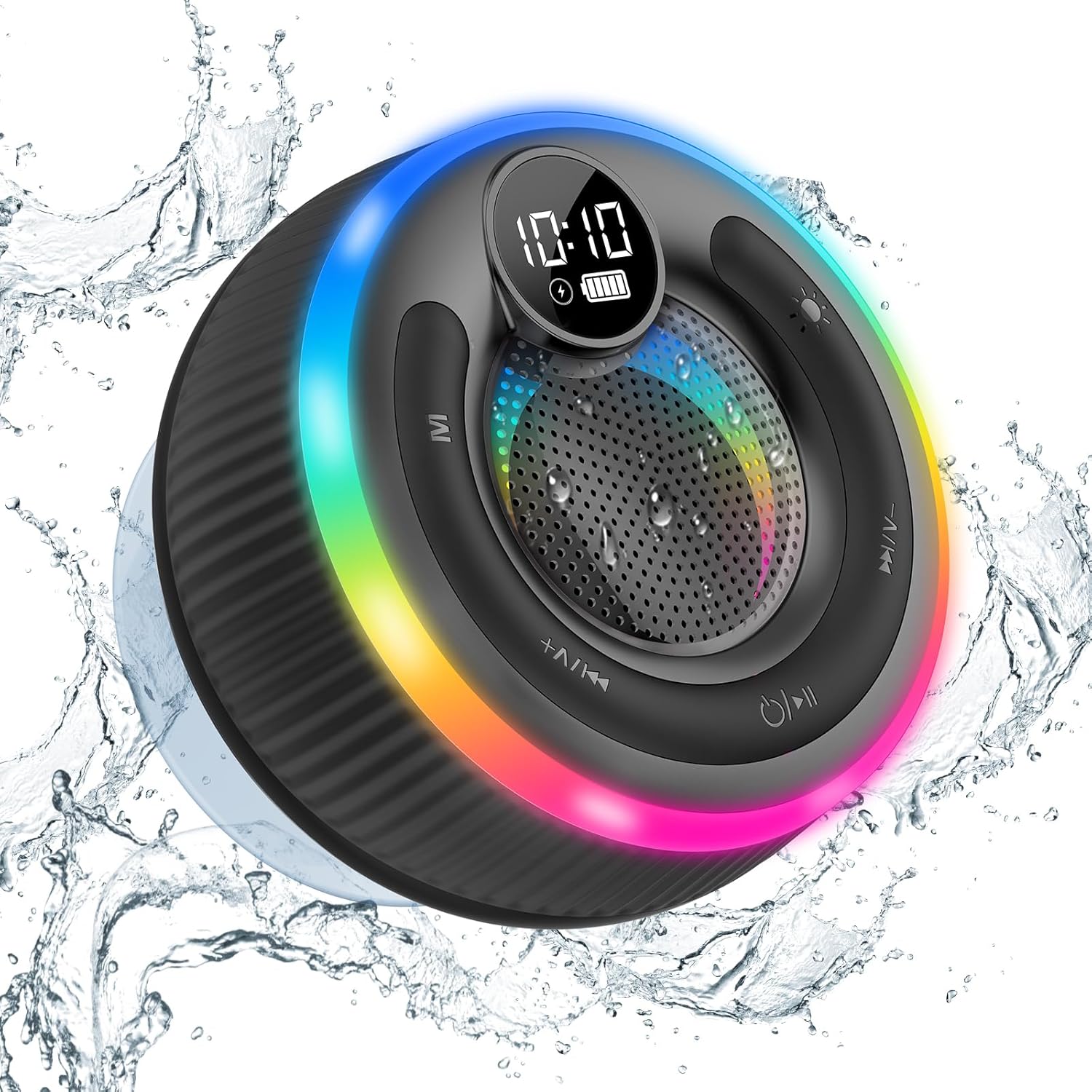 Bluetooth Speaker with HD Stereo Sound and IPX7 Waterproof Design