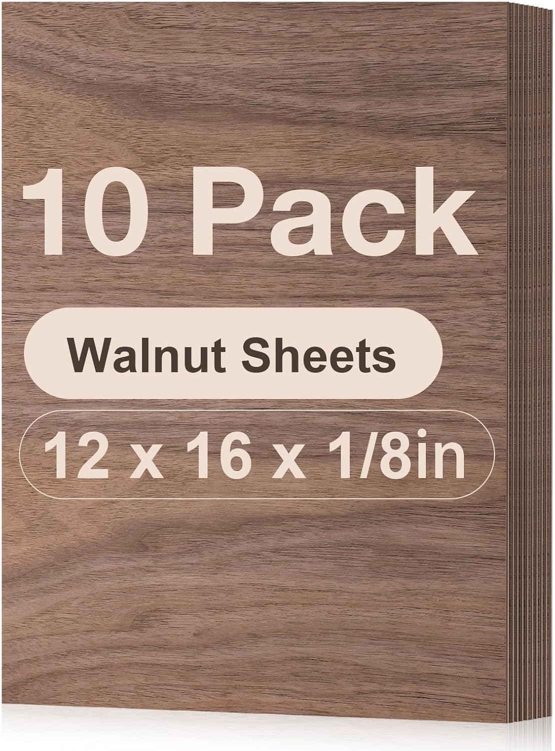 Premium Walnut Plywood for Laser Cutting and Engraving Projects