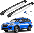 Lockable Car Roof Rack Cross Bars Compatible with Subaru Forester