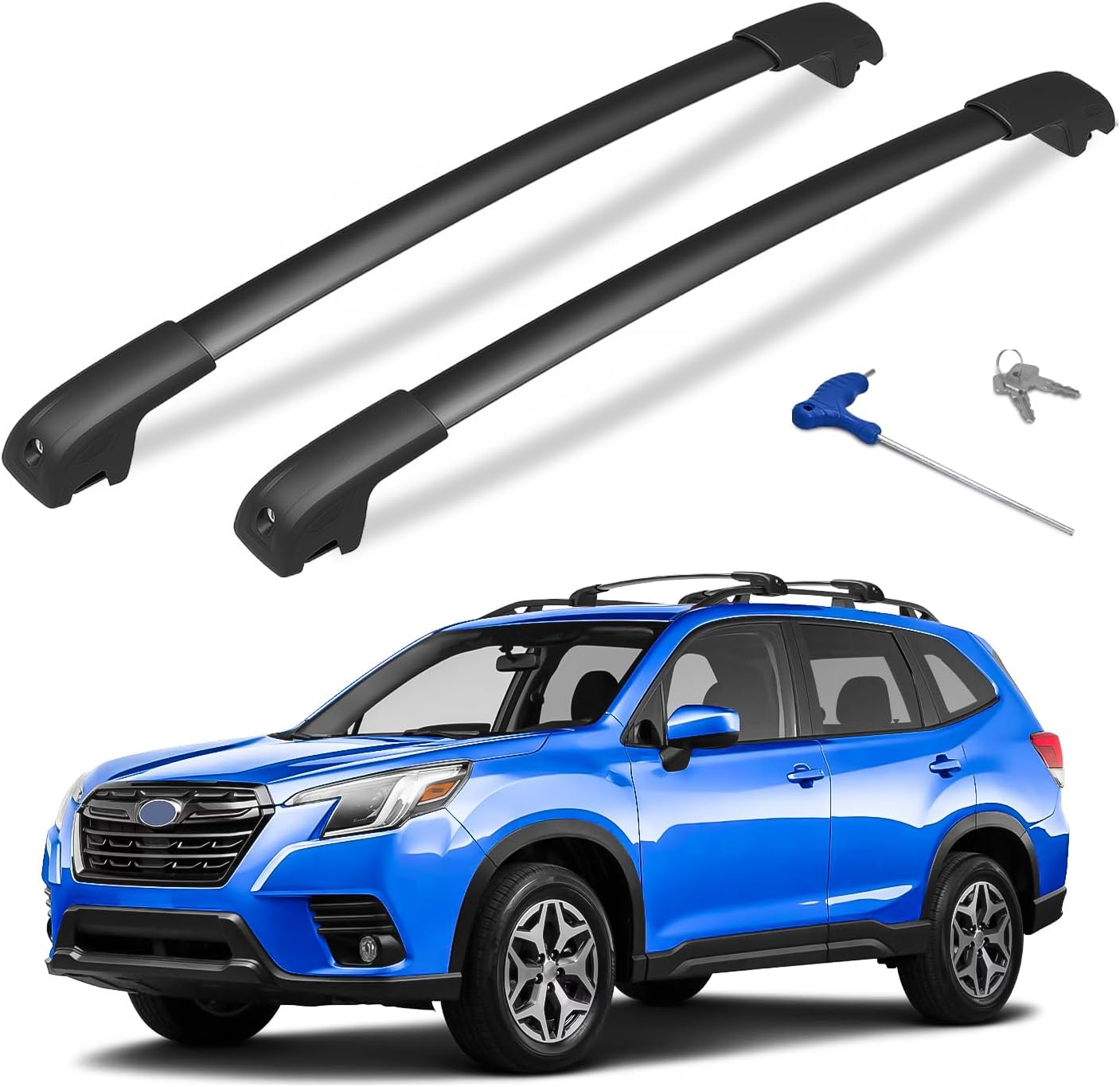 Lockable Car Roof Rack Cross Bars for Subaru Forester 2014-2025