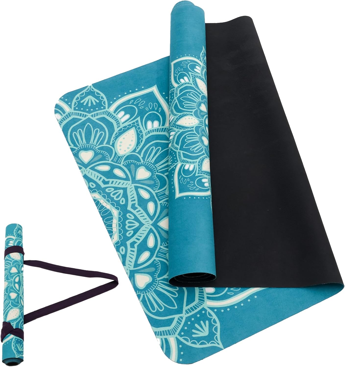 Non-Slip Suede Yoga Mat - Ultimate Grip for All Workouts!