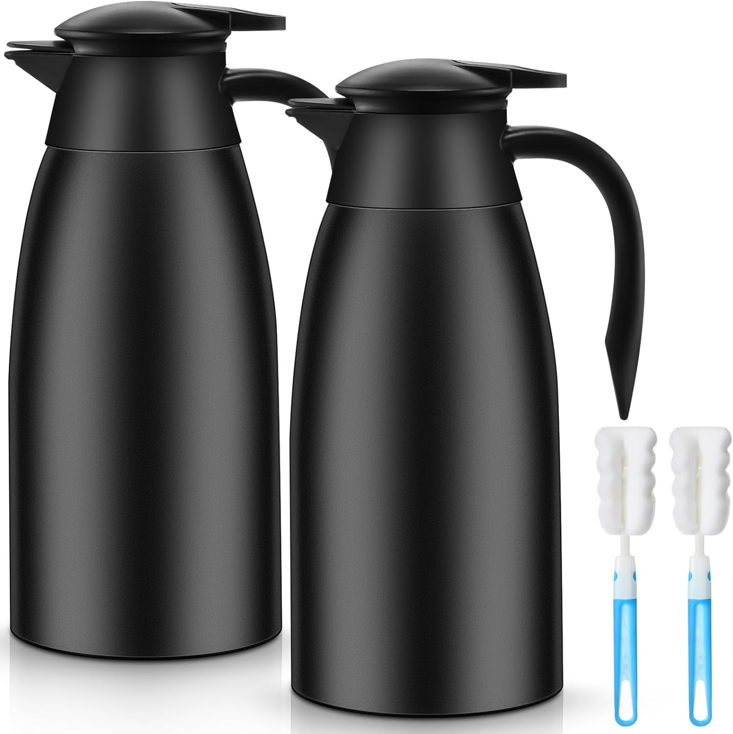 Norme 2 Pcs Thermal Coffee Carafe for Hot Liquid Insulated